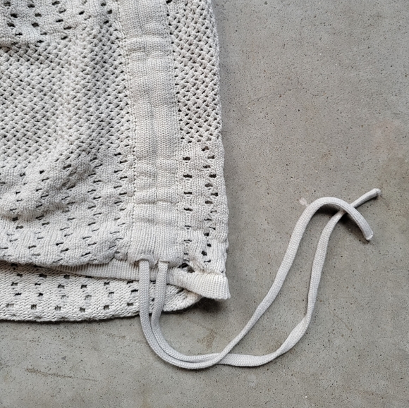 Knitted sage tank top - Picture 6 of 7